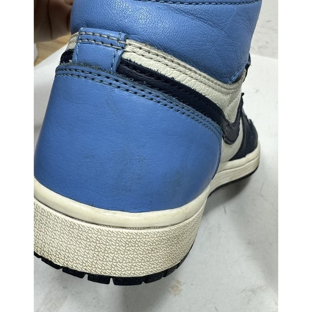 Jordan 1 Retro OG‎ High Obsidian UNC 2019 555088-140 Men's Size 8 Shoes